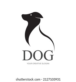 vector of a dog head logo illustration design template