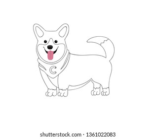 vector dog pet