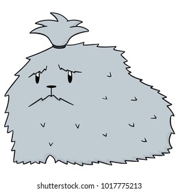 vector of dog, shih tzu