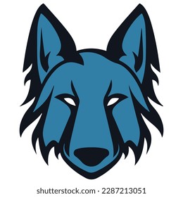 Vector of Dog Sign isolated on white