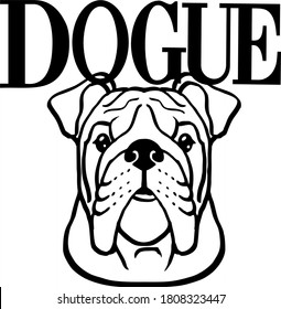 
vector Dogue for dog animations