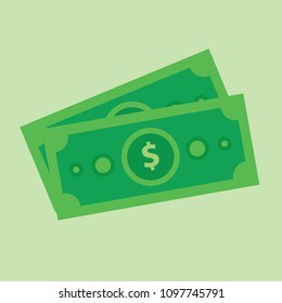Vector dolars icon