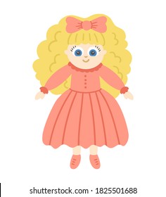 Girl-doll-clipart Images, Stock Photos & Vectors | Shutterstock