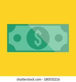 Vector Dollar Bill Icon