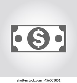 Vector Dollar Bill Icon