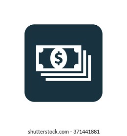 Vector dollar pack Icon