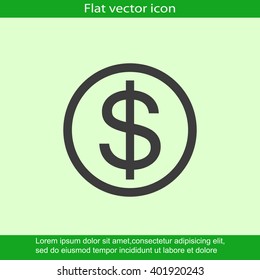 Vector Dollar Sign Icon