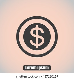 Vector Dollar Sign Icon