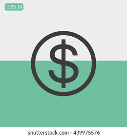 Vector Dollar Sign Icon