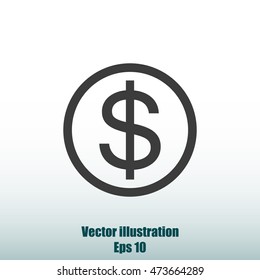 Vector Dollar Sign Icon