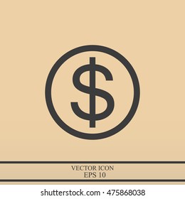 Vector Dollar Sign Icon