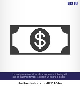 Vector Dollar Sign Icon