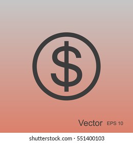 Vector Dollar Sign Icon