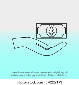 Vector Dollar Sign Icon