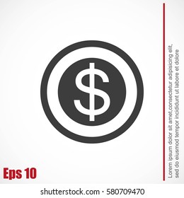 Vector Dollar Sign Icon