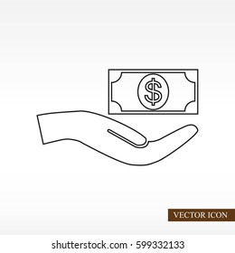Vector Dollar Sign Icon