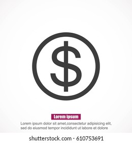 Vector Dollar Sign Icon