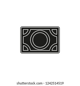 Vector Dollar sign, money dollar icon - currency dollar bill symbol