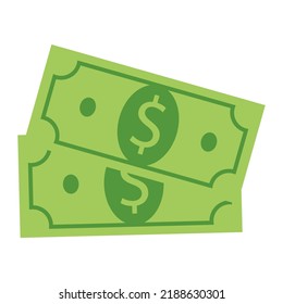 Vector Dollar sign, money dollar icon - currency dollar bill symbol