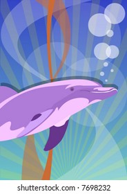 vector dolphin