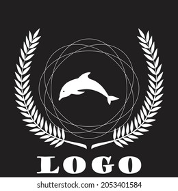 Vector Dolphin Fish Logo Design