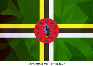 Vector Dominica flag, Dominica flag illustration, Dominica flag picture, Dominica flag image