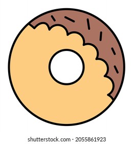 Vektorgrafik-Design mit ausgefüllten Symbolen

