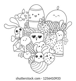 Download Kawaii Colouring Hd Stock Images Shutterstock