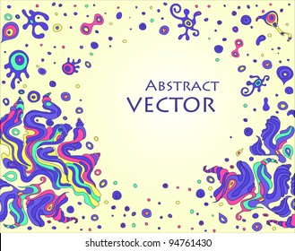 vector doodle background with space for your text