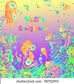 vector doodle background with space for your text