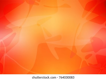 Vector doodle blurred background. Childish elegant natural pattern with gradient. A completely new design for your business.