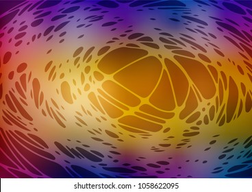 Vector doodle blurred background. Colorful illustration in abstract style with doodles created by child. Hand painted design for web, leaflet, textile.