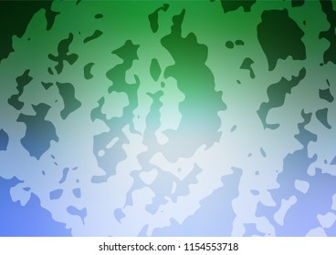 Vector doodle blurred background. Colorful abstract illustration with lines drawn by child in Asian style. Hand painted design for web, leaflet, textile.