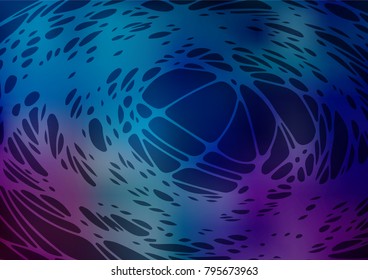 Vector doodle blurred background. Creative illustration in blurred style with doodles made by child. A completely new template for your business design.