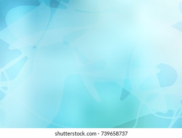 Vector doodle blurred background. Doodles created by child on blurred abstract background with gradient. Brand-new style for your business design.