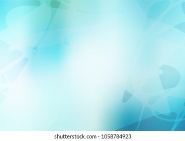 Vector doodle blurred background. An elegant bright illustration with lines drawn by child in Natural style. The doodle design can be used for your web site.