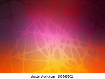 Vector doodle blurred background. Doodle illustration made by child in Origami style with gradient. A new texture for your design.