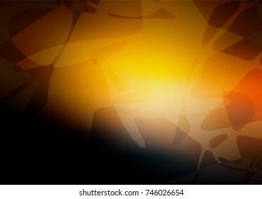 Vector doodle blurred background. Modern geometrical abstract illustration with doodles drawn by child. Brand-new design for your business.