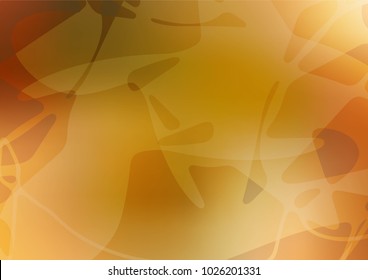Vector doodle blurred pattern. Colorful illustration in abstract style with doodles created by child. Hand painted design for web, leaflet, textile.
