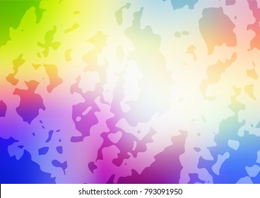 Vector doodle blurred pattern. Creative illustration in blurred style with doodles made by child. Hand painted design for web, leaflet, textile.