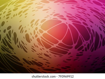 Vector doodle blurred pattern. Creative illustration in blurred style with doodles made by child. Hand painted design for web, leaflet, textile.