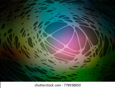 Vector doodle blurred pattern. Decorative shining childish illustration with doodles on abstract template. The textured pattern can be used for website.