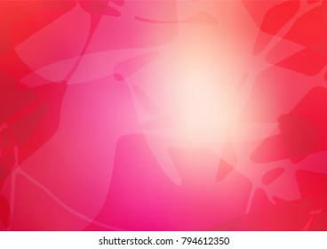 Vector doodle blurred pattern. An elegant bright illustration with lines drawn by child in Natural style. The elegant pattern can be used as a part of a brand book.