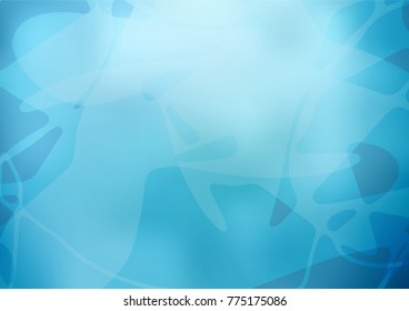 Vector doodle blurred pattern. Shining colored illustration with childish doodles in Arabic style. Brand-new design for your business.