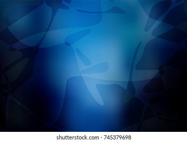 Vector doodle blurred pattern. A vague abstract illustration with doodles drawn by child in Indian style. The doodle design can be used for your web site.