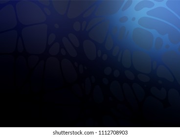 Vector doodle blurred template. Brand-new colored illustration in blurry style with doodles drawn by child. A new texture for your design.