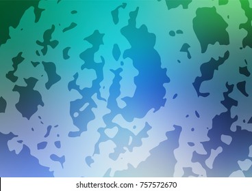 Vector doodle blurred template. Brand-new colored illustration in blurry style with doodles drawn by child. A completely new design for your business.