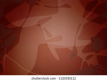 Vector doodle blurred template. Childish elegant natural pattern with gradient. The pattern can be used for heads of websites and designs.