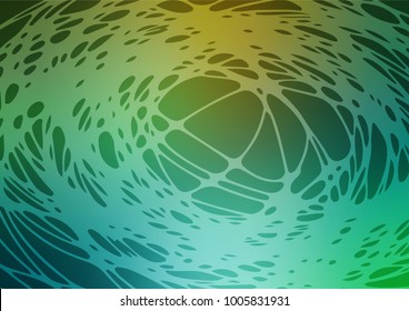 Vector doodle blurred template. Blurred decorative design in Indian style with lines drown by child. The pattern can be used for heads of websites and designs.