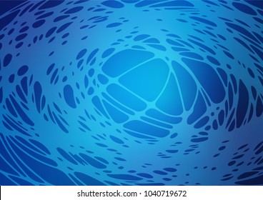 Vector doodle blurred template. Blurred decorative design in Indian style with lines drown by child. A completely new design for your business.